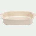 EMILE HENRY - Plat à four en céramique L36,5cm - beige