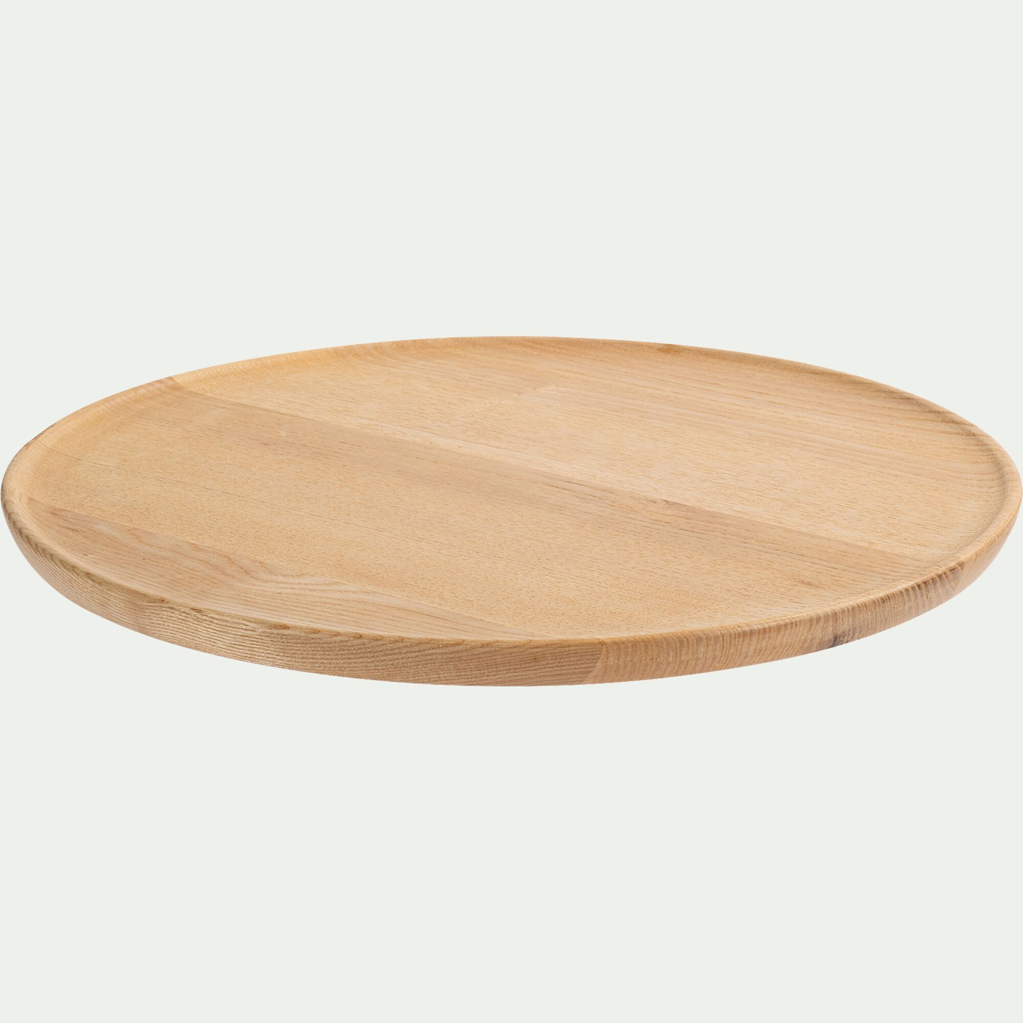DECCAN - Plateau rond en bois d'acacia D30,5cm - naturel