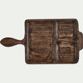 LUCU - Planche de présentation en bois de manguier L43,5cm - marron