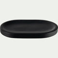 LAGUR - Plateau déco en bois de manguier 30x20cm - noir