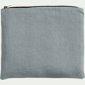 LUCETTE - Trousse de toilette en lin - bleu calaluna