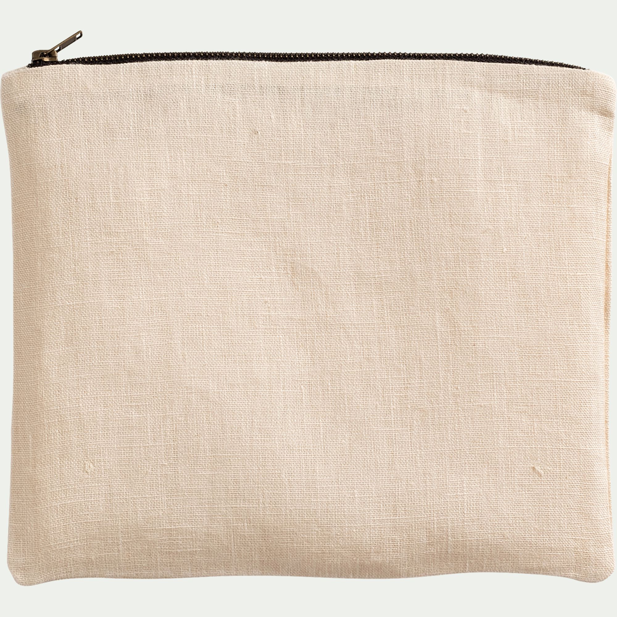 LUCETTE - Trousse de toilette en lin - naturel
