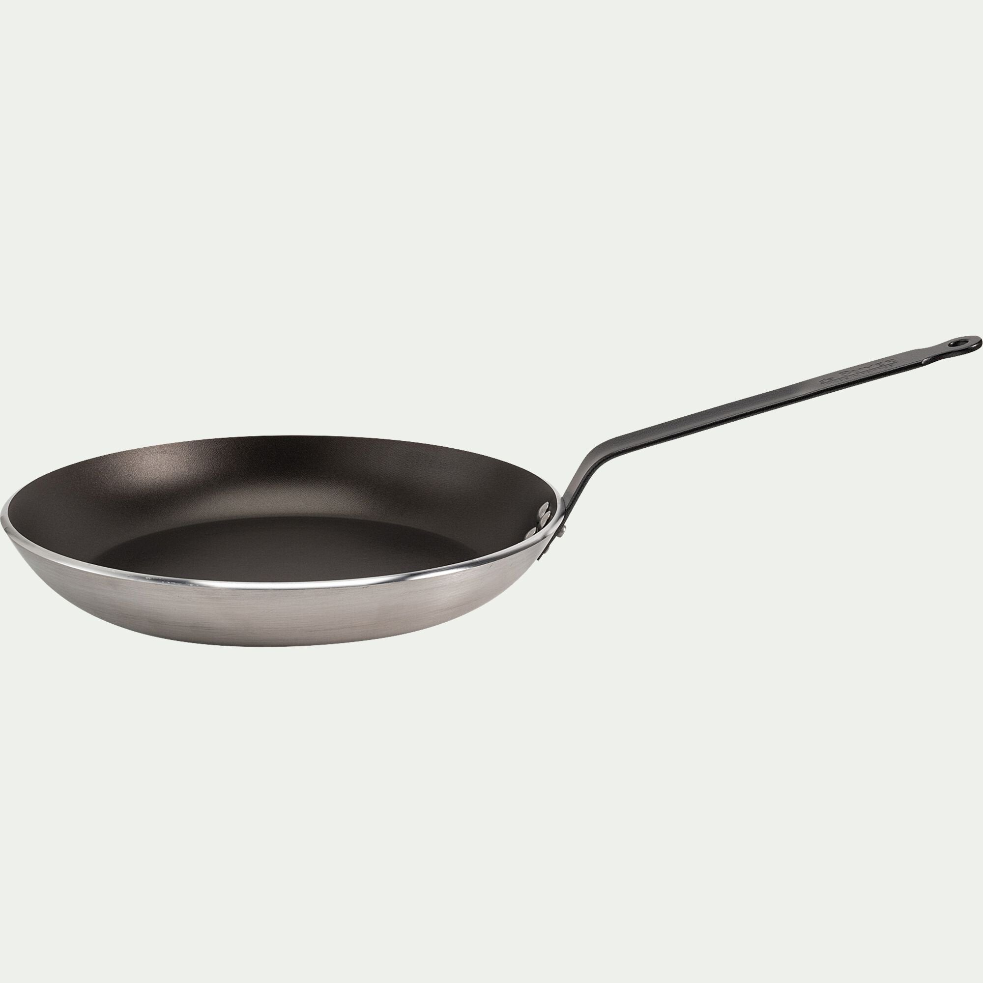 CHOC - Poêle anti-adhésive De Buyer en aluminium - argenté D32cm (tous feux dont induction)