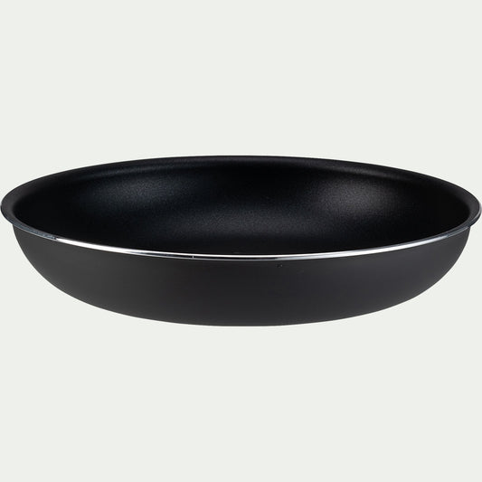SOU - Poêle en aluminium noir D24cm