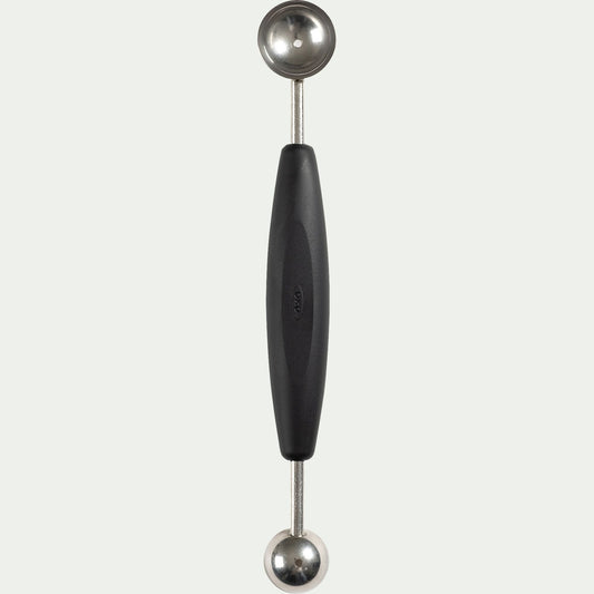 OXO - Double cuillère à pomme parisienne en inox - noir