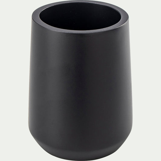 LEUZE - Porte brosse à dent en polyresine - noir