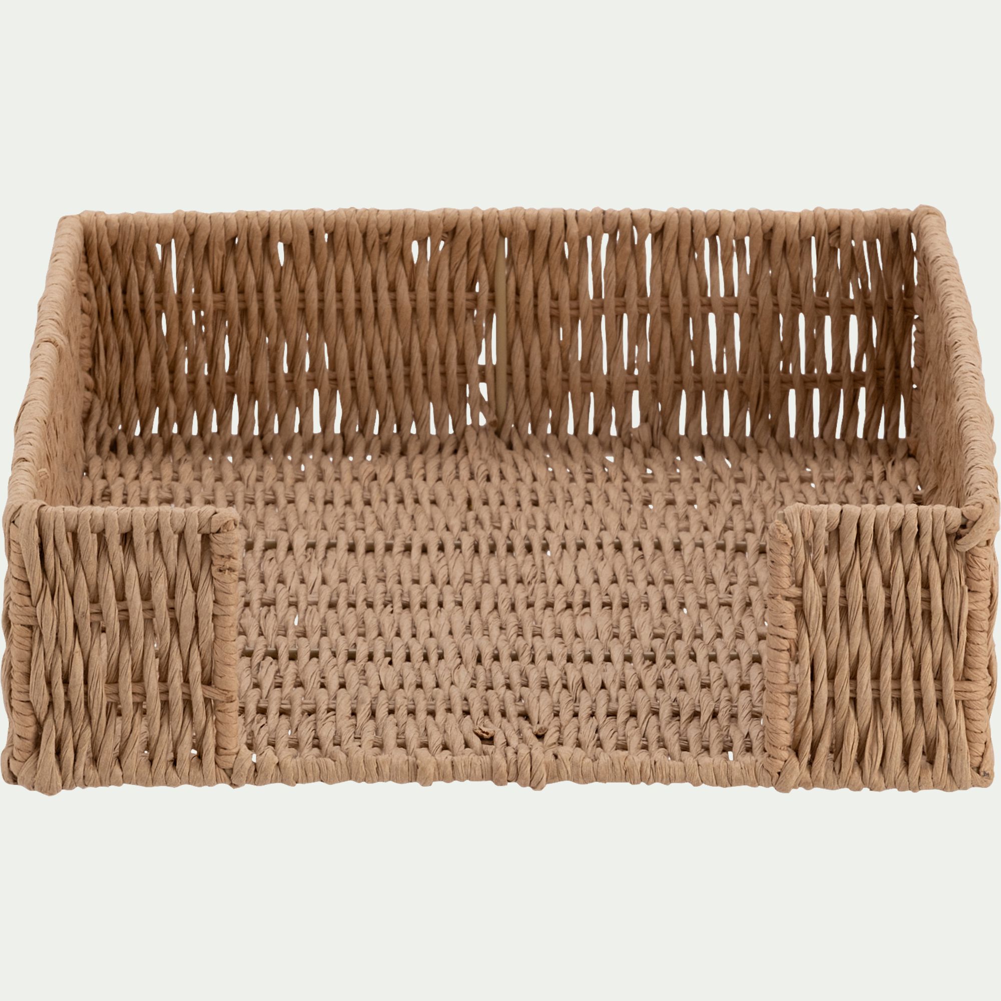CANDAS - Porte-documents plat en papier L31,5cm - naturel