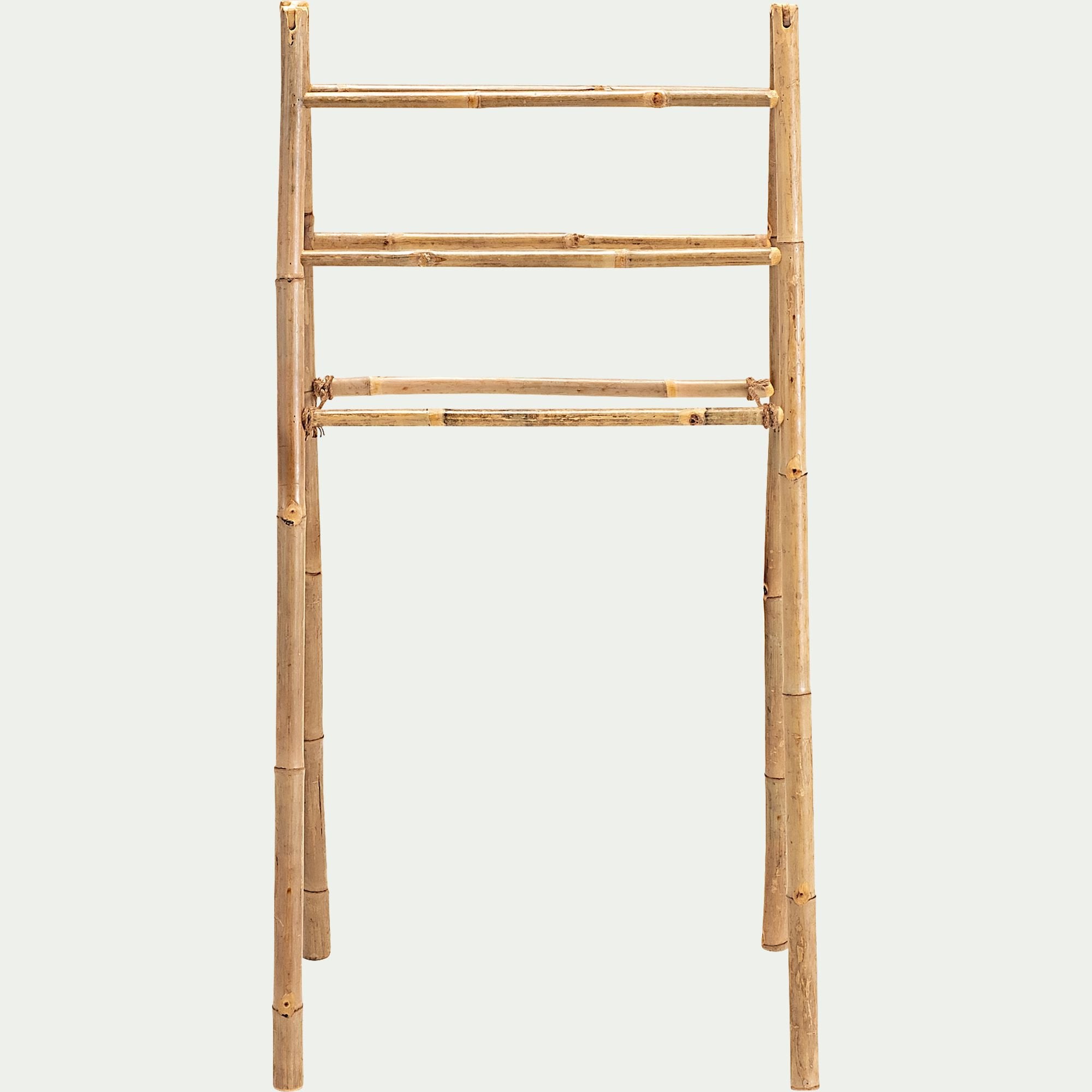 DENYS - Porte serviettes en bambou - H130xl64 cm