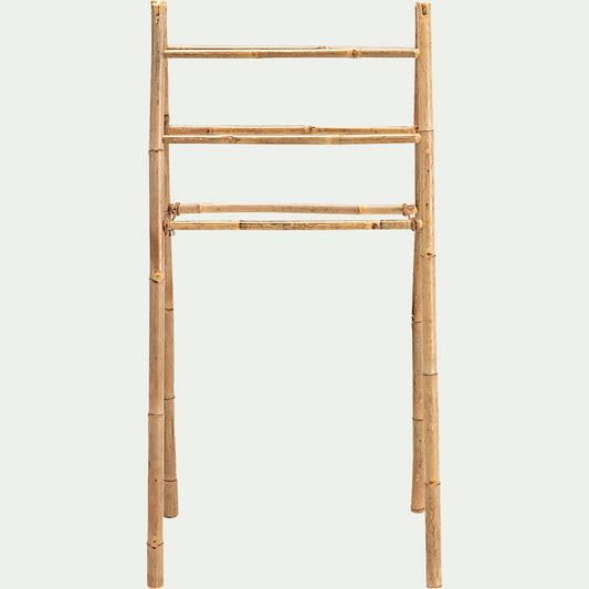 DENYS - Porte serviettes en bambou - H130xl64 cm