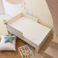 BASILE - Protège-matelas imperméable en coton recyclé 90x140cm bonnet 19cm