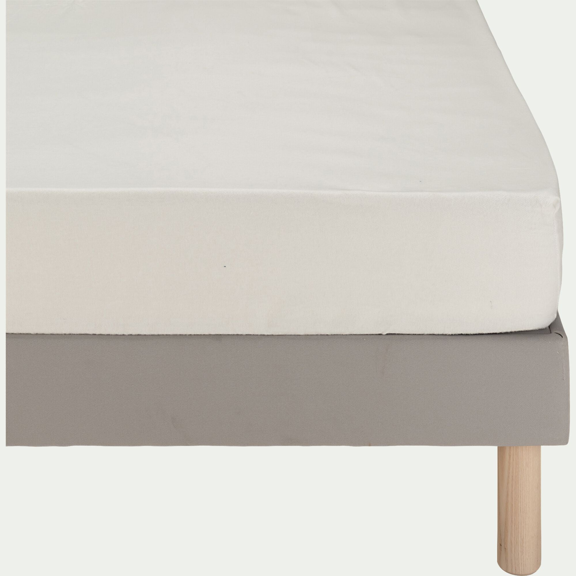 BORIE - Protège-matelas en coton bio 90x200 cm bonnet 30cm