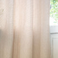 CADOLIVE - Rideau à œillets en polyester 140x250cm - beige