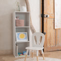 CAZ - Etagère 3 cases en bois - blanc