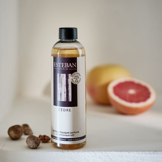 ESTEBAN - Recharge pour diffuseur cèdre 250ml
