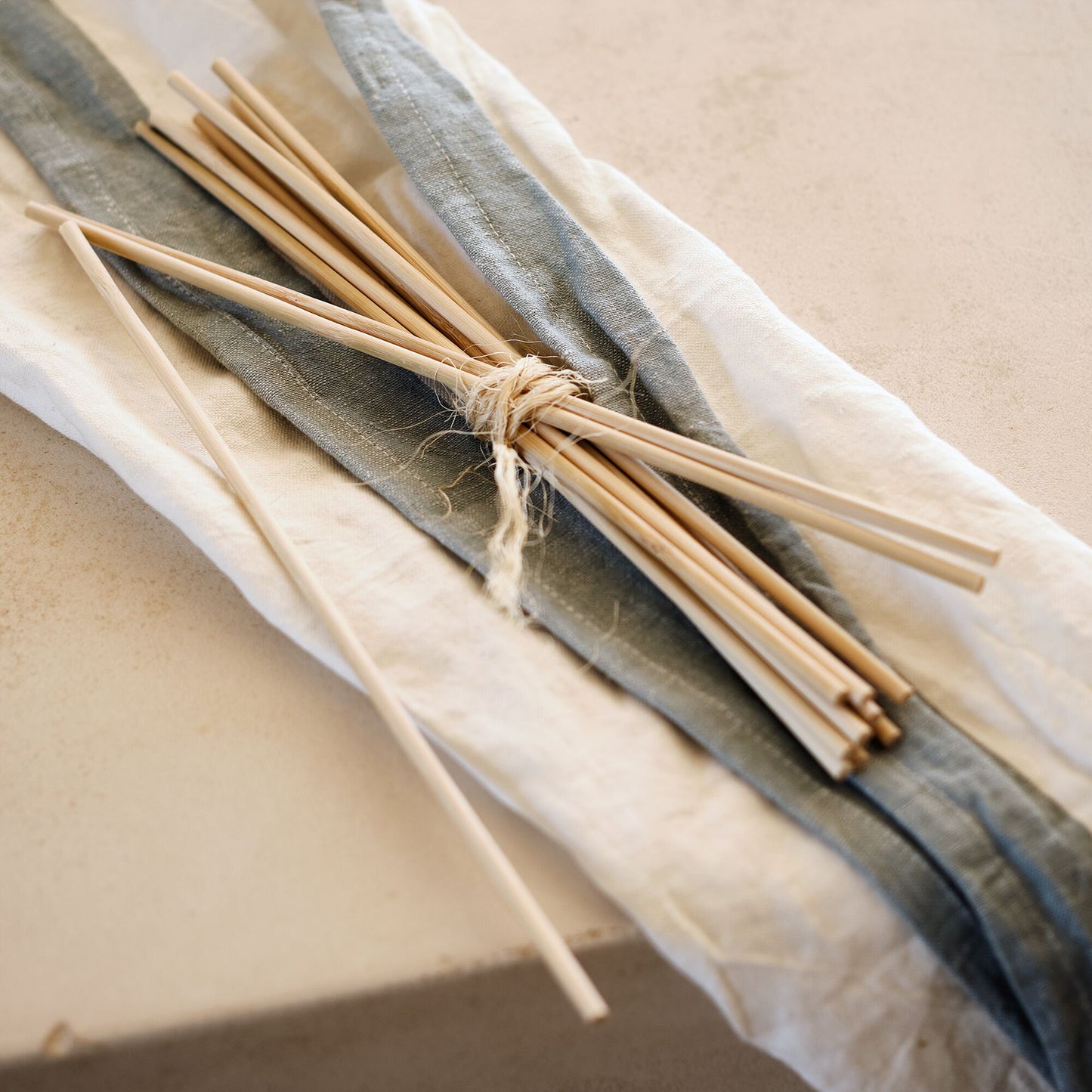 PATISDECOR - Lot de 12 renforts à pièce montée en bois L30 cm - naturel