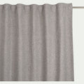ARNO - Rideau à pattes cachées en coton 130x250cm - gris