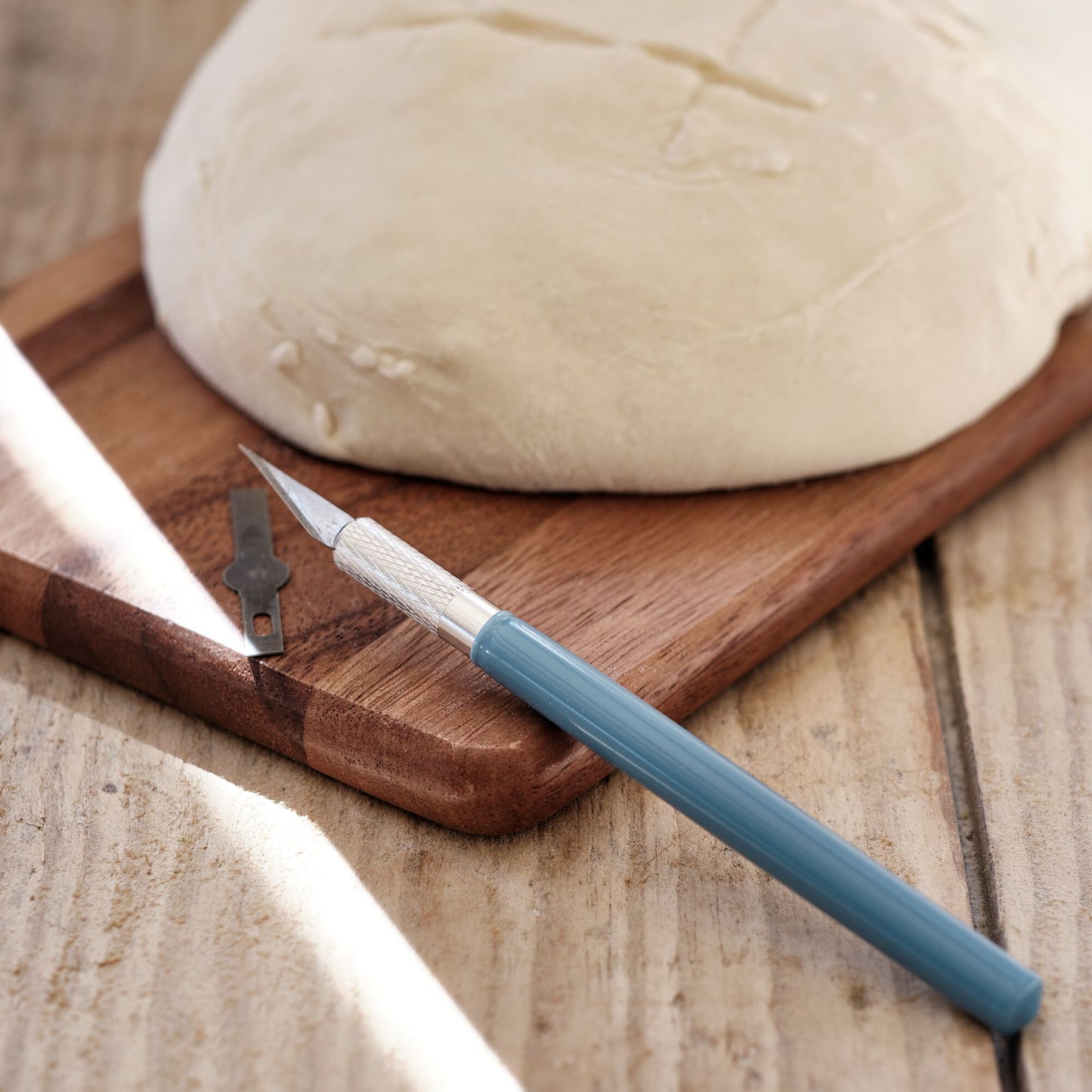 PATISDECOR - Scalpel pâtissier en inox - bleu