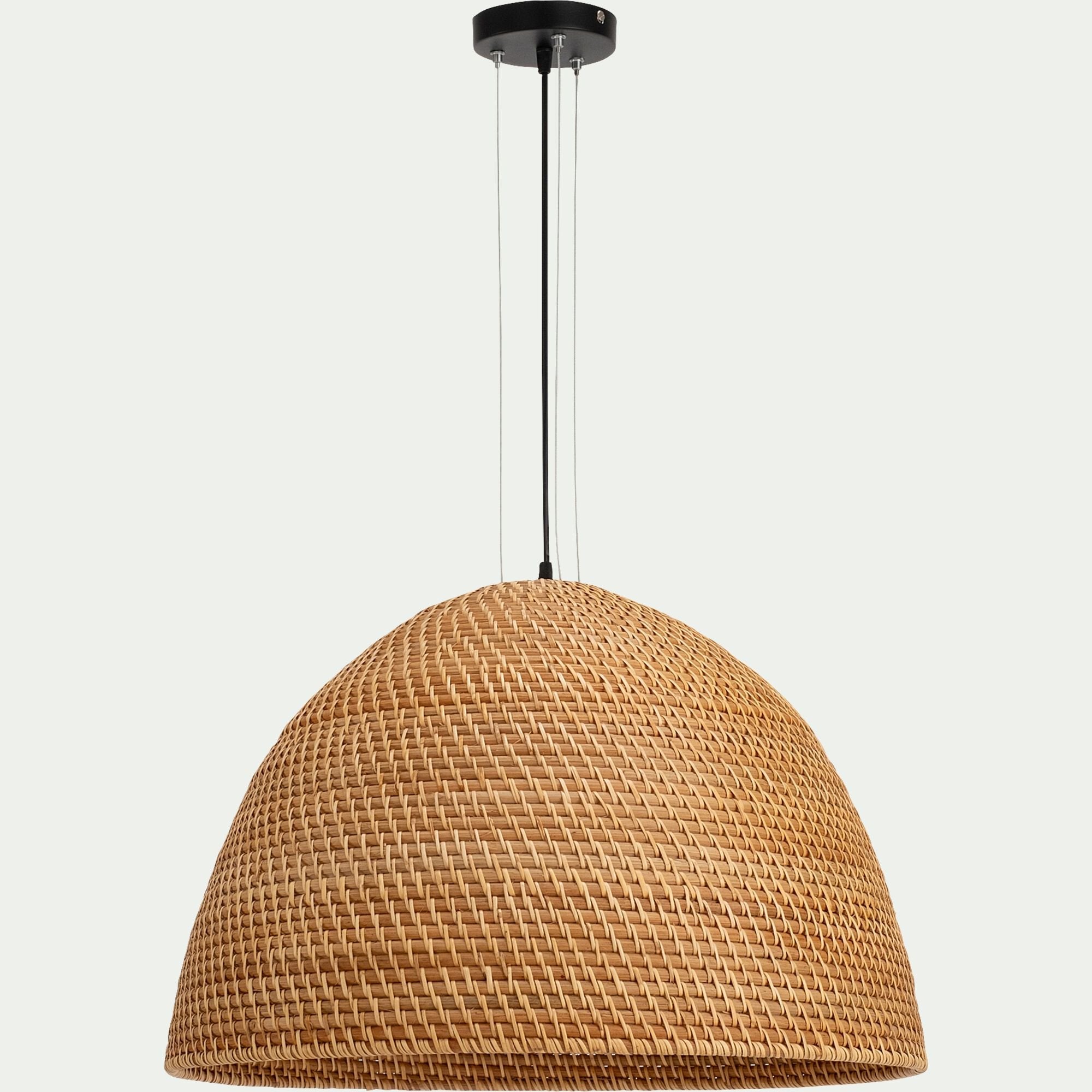 ANIA - Suspension électrifiée en rotin D60cm - naturel