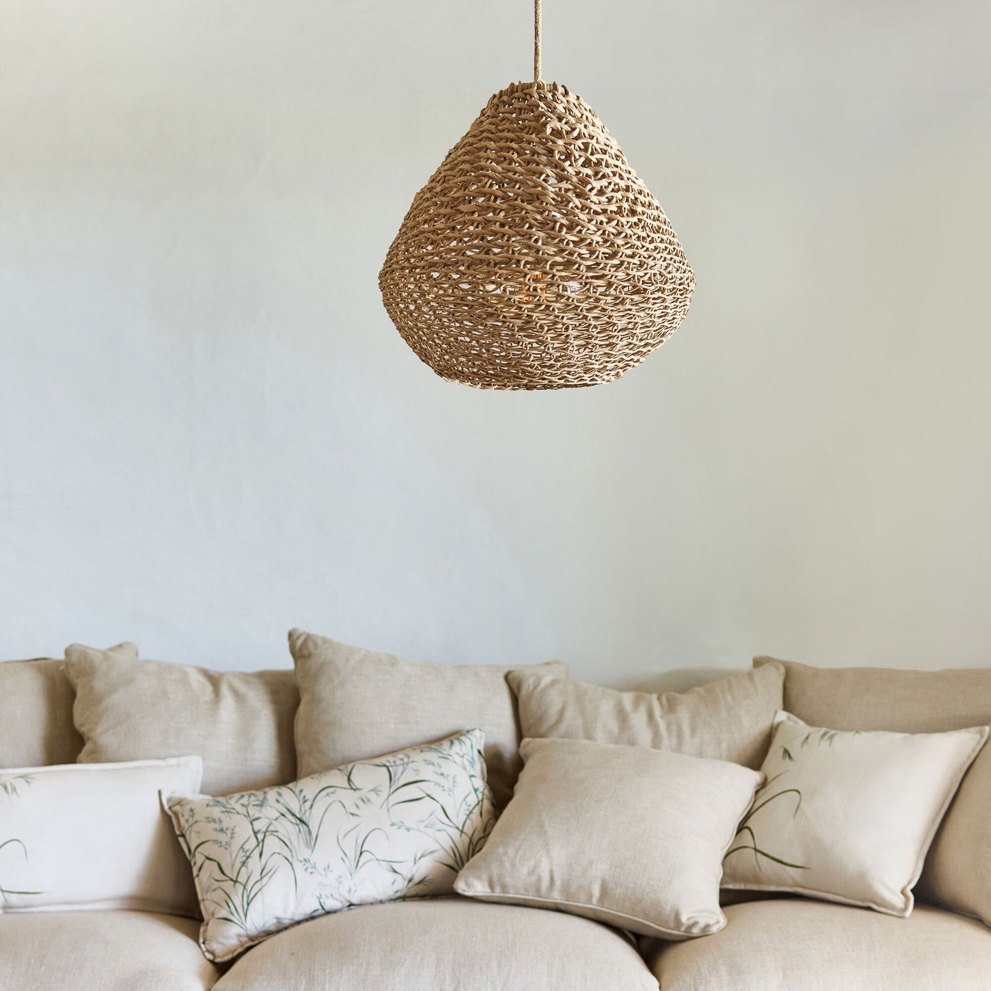 SIMY - Suspension non électrifiée en papier D40cm - naturel