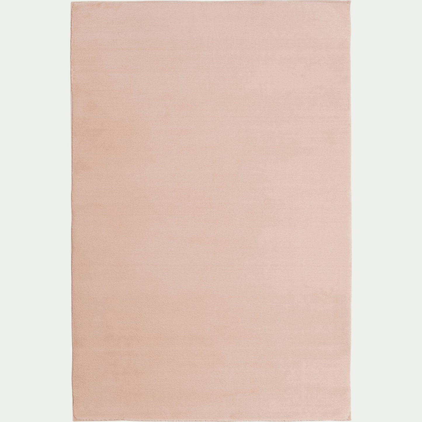 ROBIN - Tapis imitation fourrure - rose argile 100x150cm