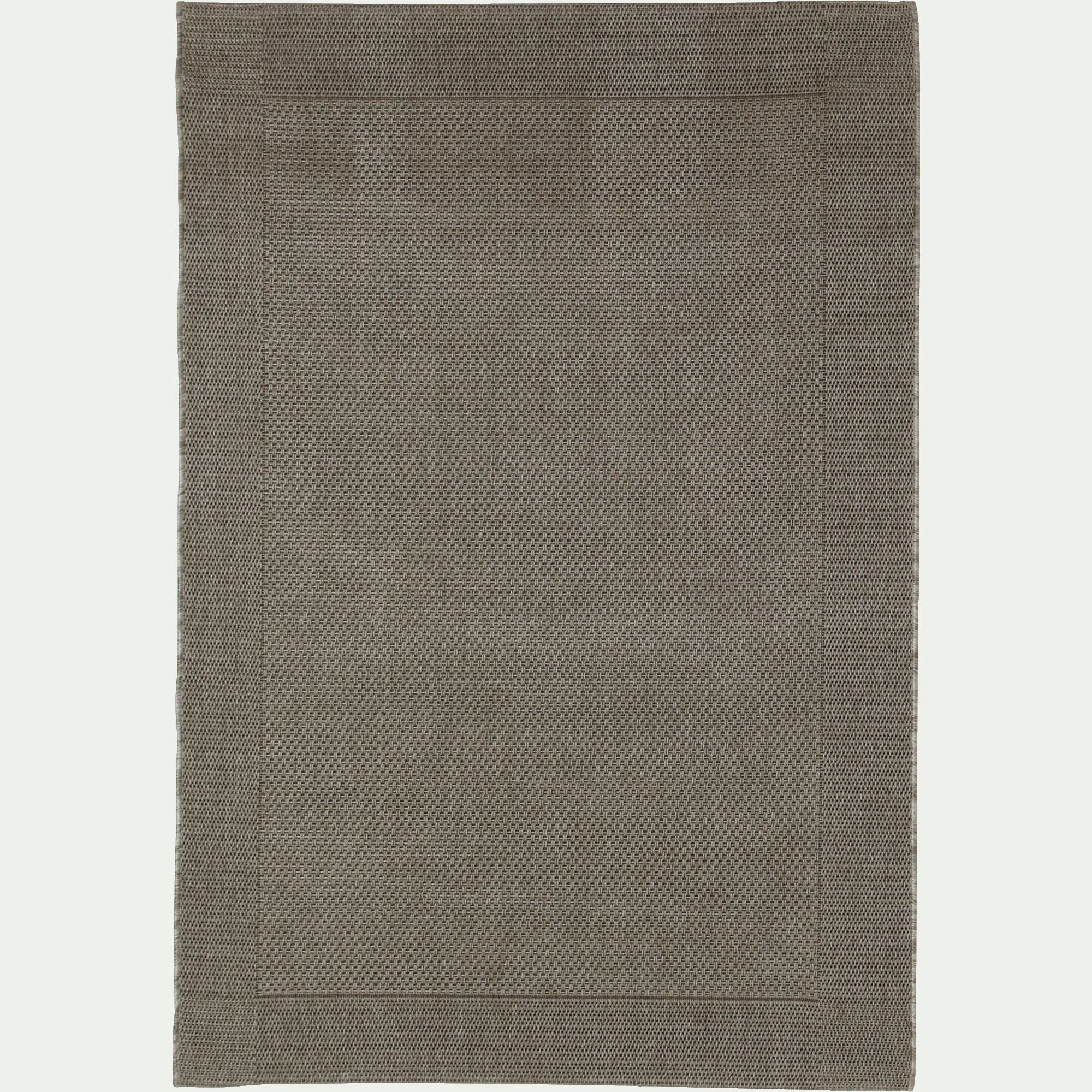 Kelly - Tapis intérieur et extérieur - gris 140x200cm