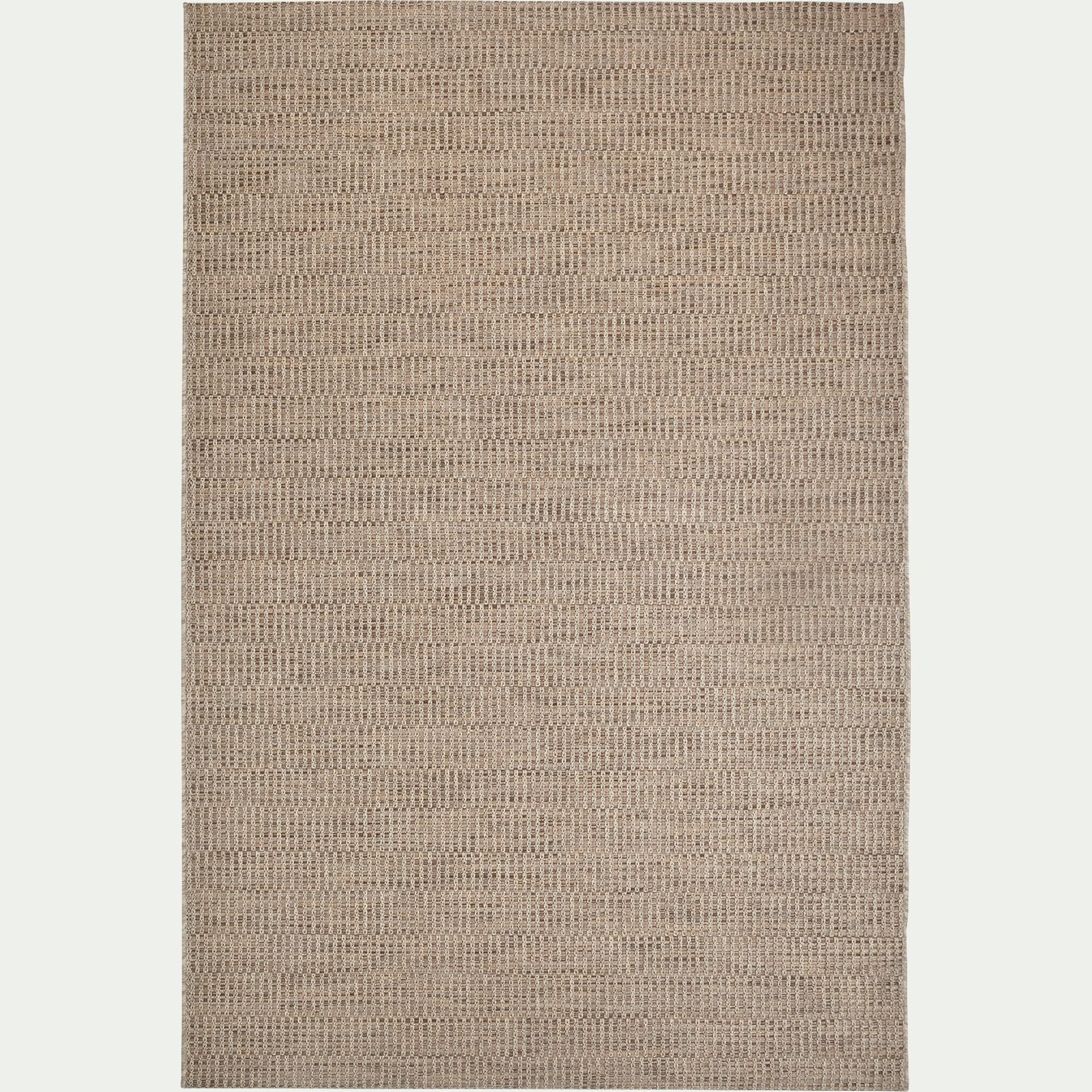 LUBERON - Tapis intérieur et extérieur aspect sisal - beige 200x290cm