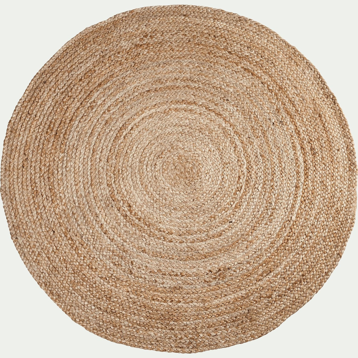 RUSH - Tapis rond en jute - naturel D90cm