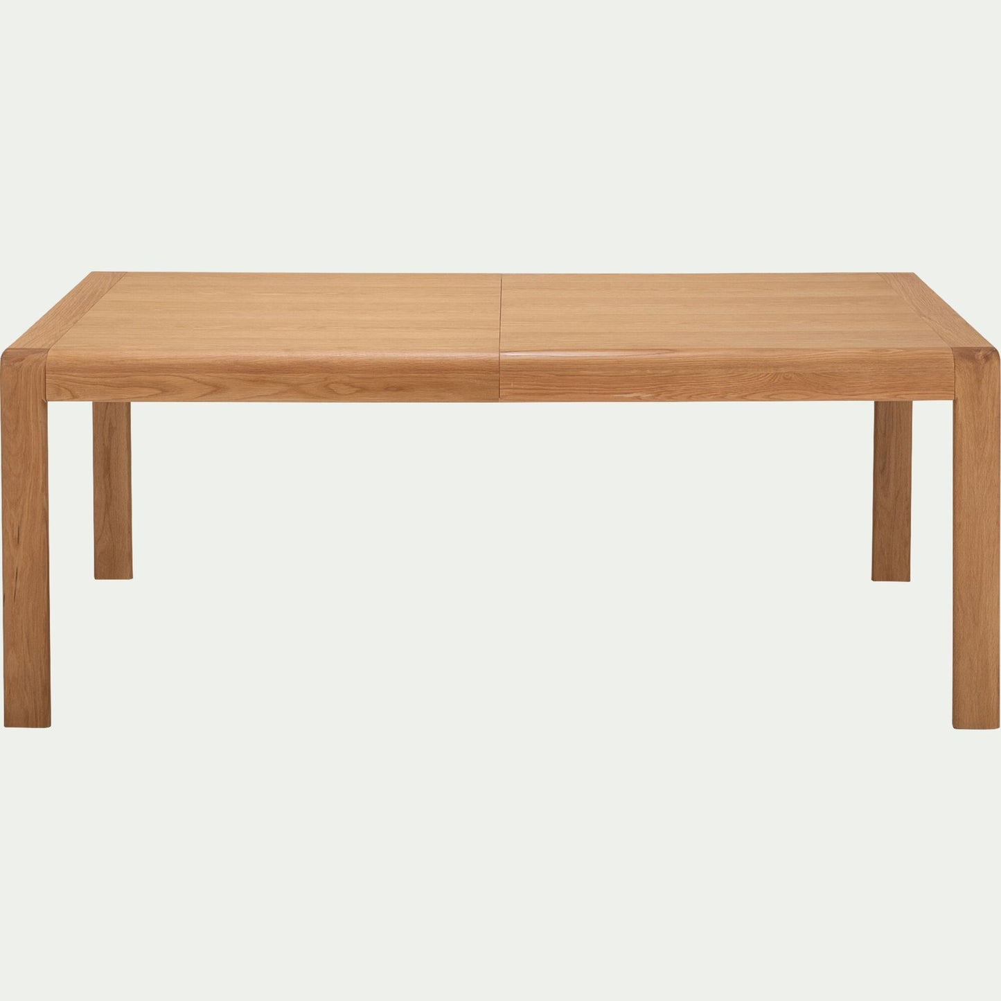 BARRAS - Table de repas extensible en chêne - bois clair (10 à 12 places)