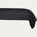 CALANQUES - Taie de traversin en coton - gris calabrun 43x190cm