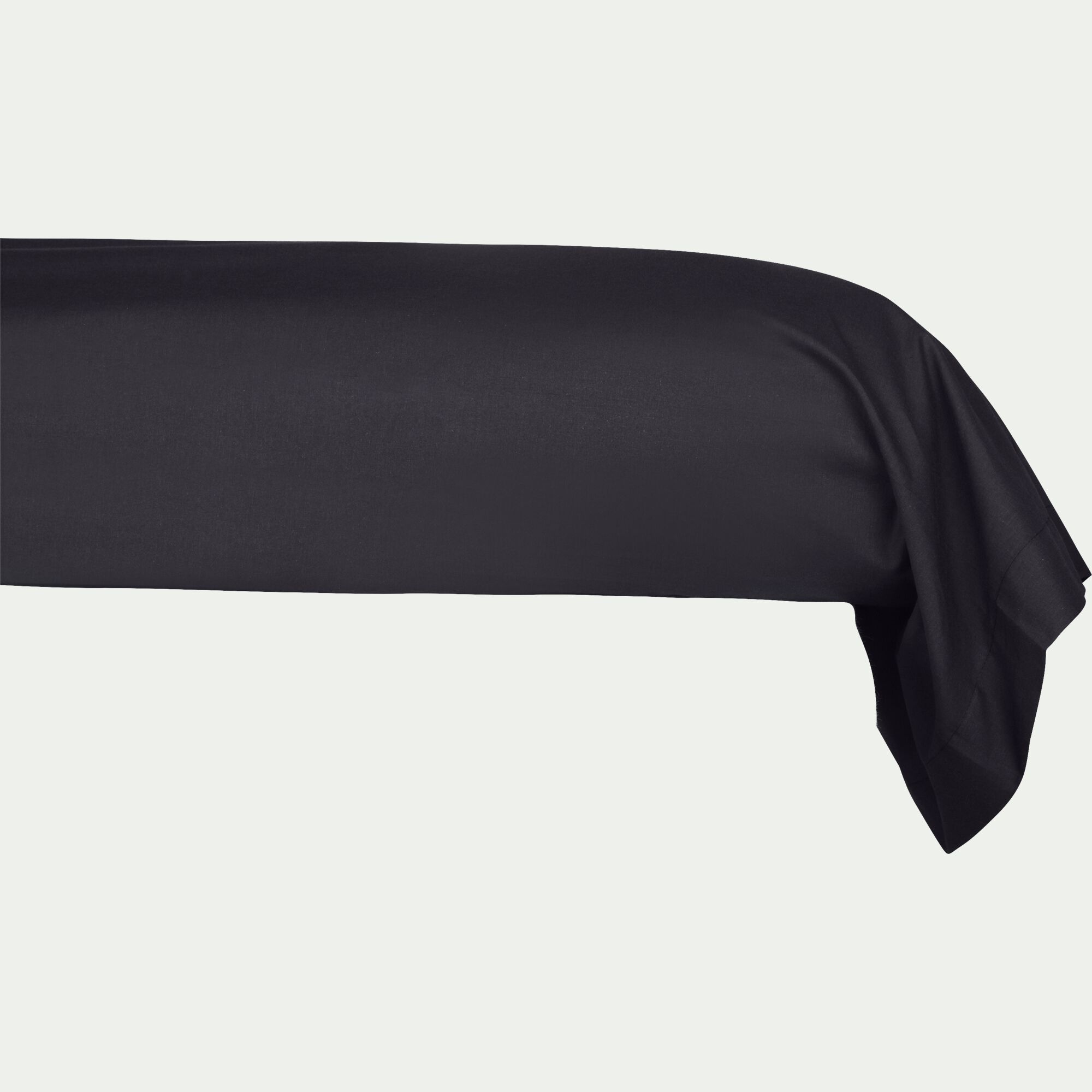 CALANQUES - Taie de traversin en coton - gris calabrun 43x190cm