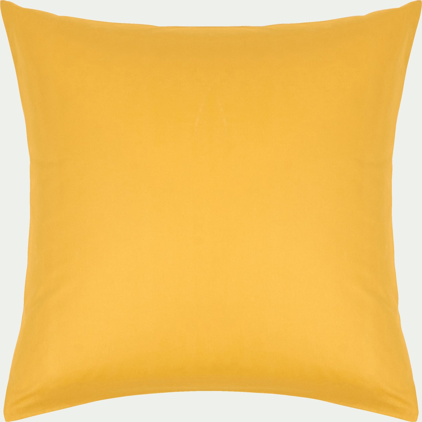 CALANQUES - Taie d'oreiller enfant en coton 65x65cm - jaune genet
