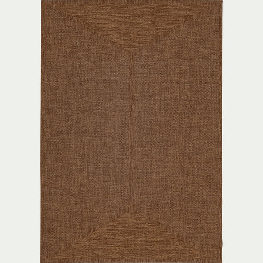 CANET - Tapis intérieur et extérieur 200x290cm - marron