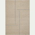 ELIPSE - Tapis à motif contemporain 120x170cm - beige
