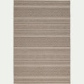 LUCIE - Tapis intérieur et extérieur à motifs - marron 120x170cm