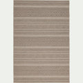 LUCIE - Tapis intérieur et extérieur à motifs 200x290cm - marron