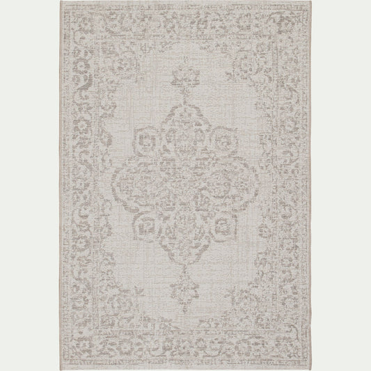 MARQUISE - Tapis persan intérieur et extérieur - écru 120x170cm
