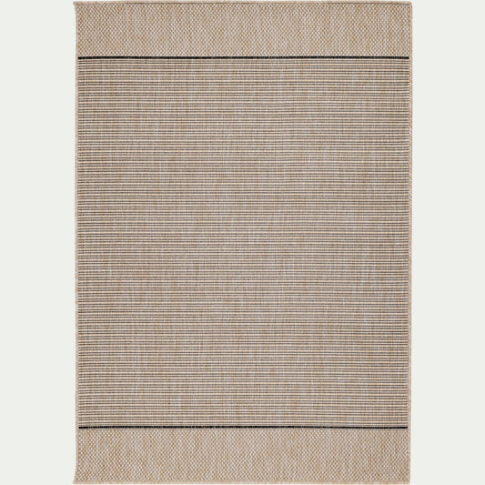 MEDINE - Tapis tissé intérieur extérieur 120x170cm - beige