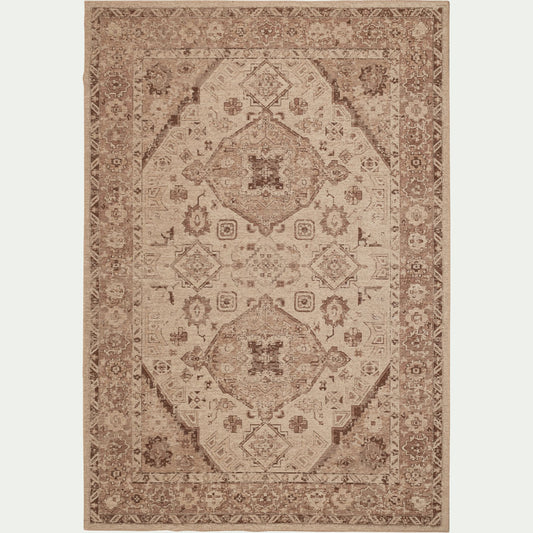 OURGA - Tapis à motif oriental 120x170cm - marron