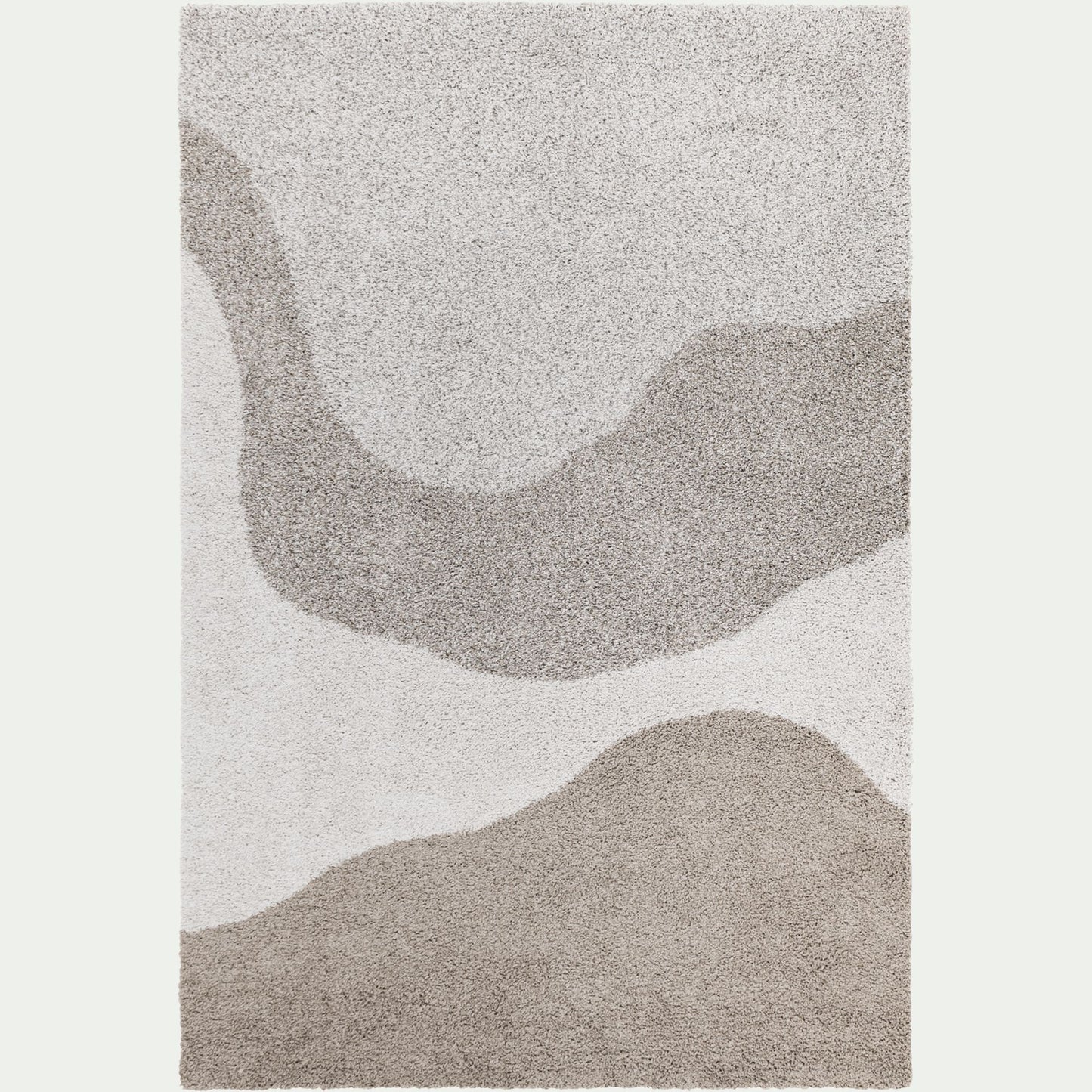 SAMA - Tapis à motifs abstraits 120x170cm - beige