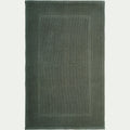 BAGNO - Tapis de bain jacquard en coton 60x100cm - vert cèdre