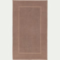 BAGNO - Tapis de bain jacquard en coton 60x100cm - rose simos
