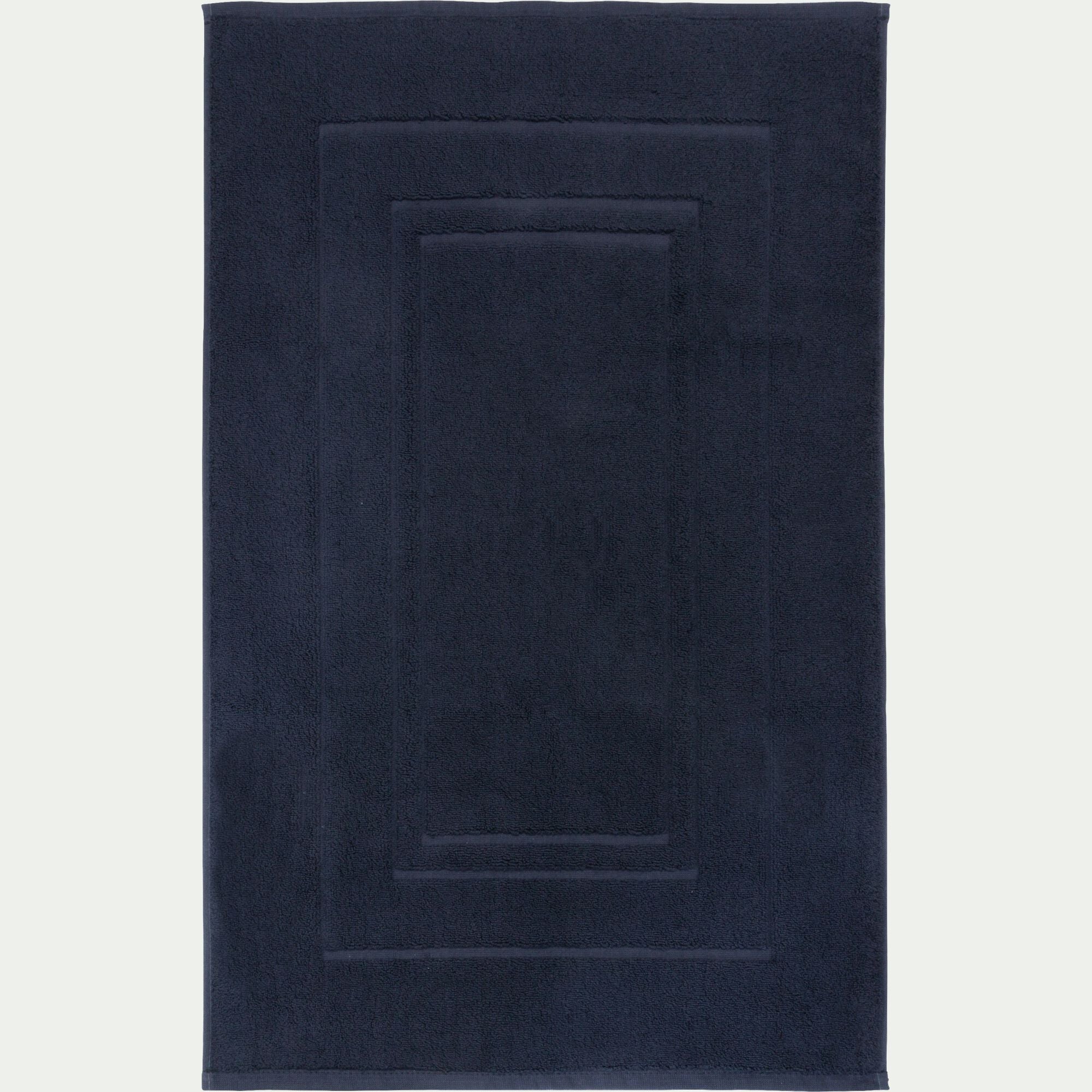 AZUR - Tapis de bain en coton - gris calabrun 50x80cm