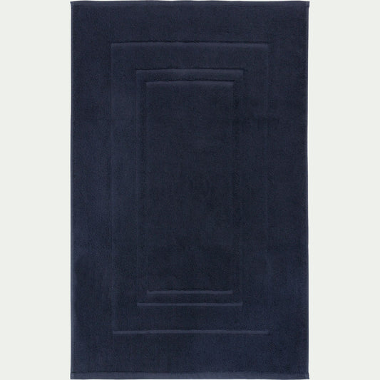 AZUR - Tapis de bain en coton - gris calabrun 50x80cm