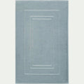 AZUR - Tapis de bain en coton - bleu calaluna 50x80cm