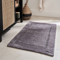 LOUCETA - Tapis de bain en coton 50x80cm - gris restanque