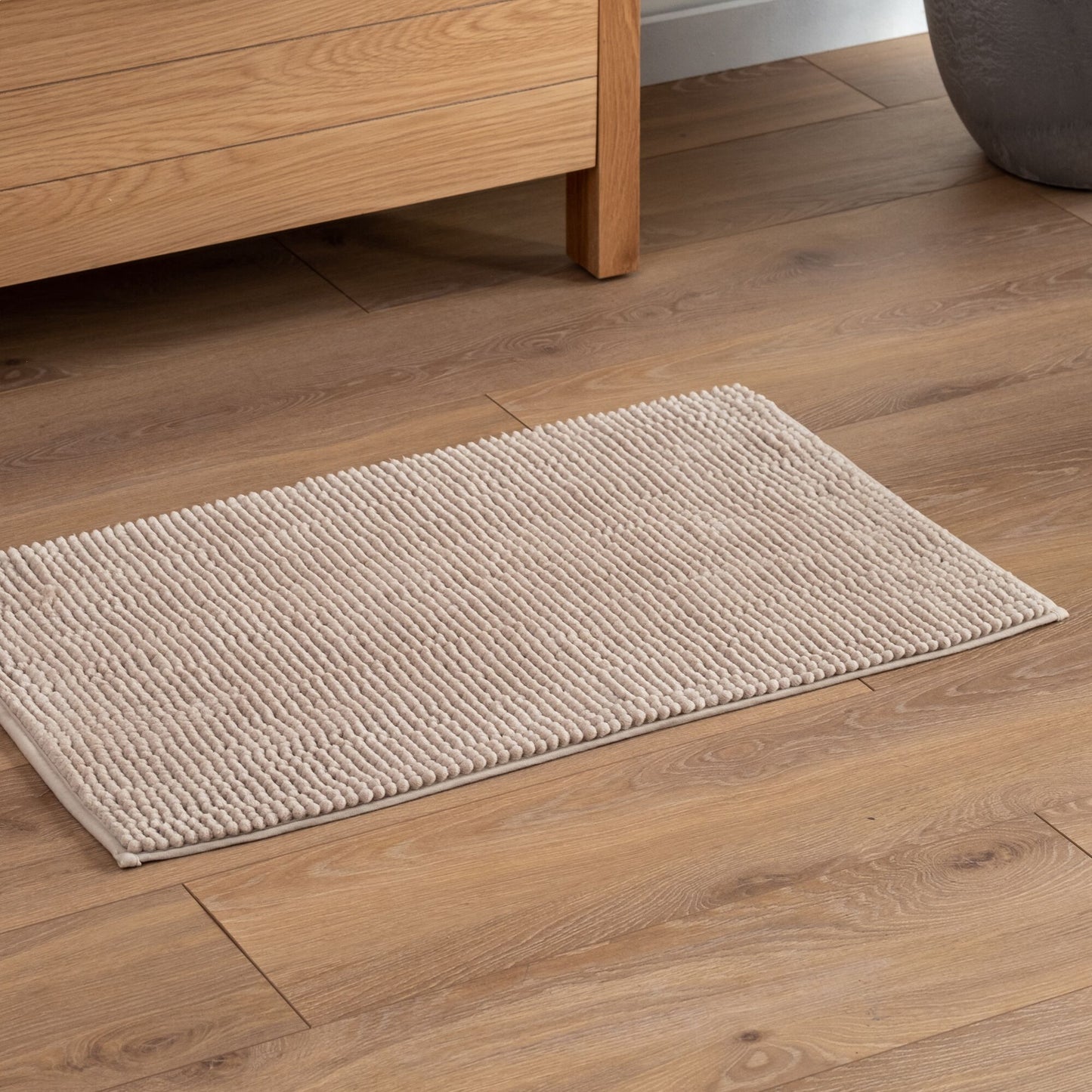 PICUS - Tapis de bain antidérapant 50x80cm - beige roucas