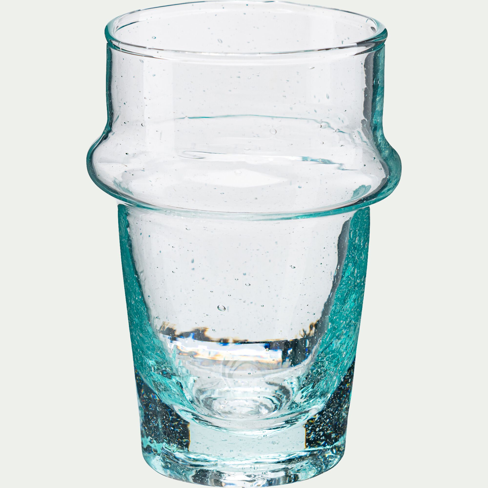 BELDI - Tasse à espresso en verre recyclé 7,5cl - transparent