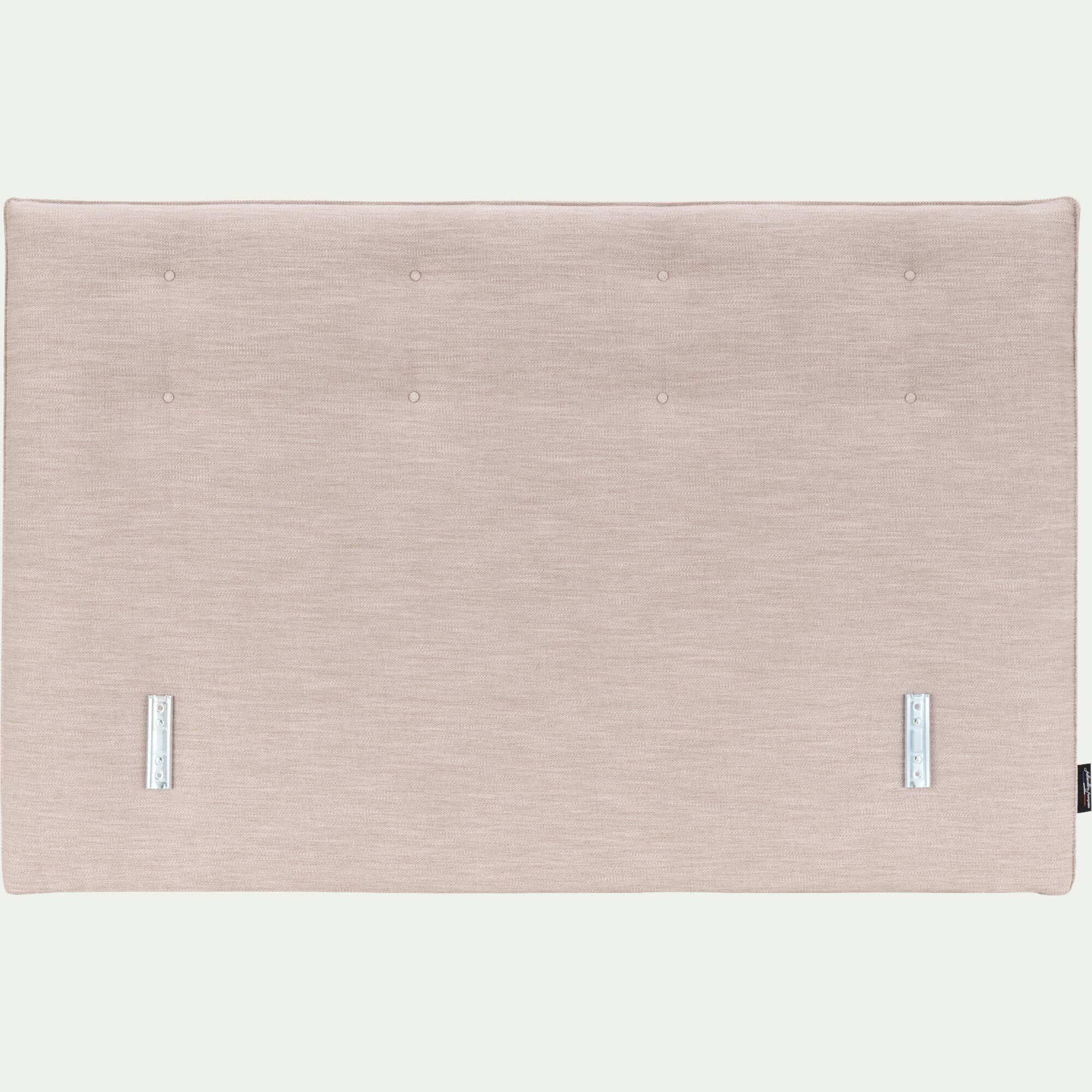 CARABA - Tête de lit en tissu texturé 140cm - écru