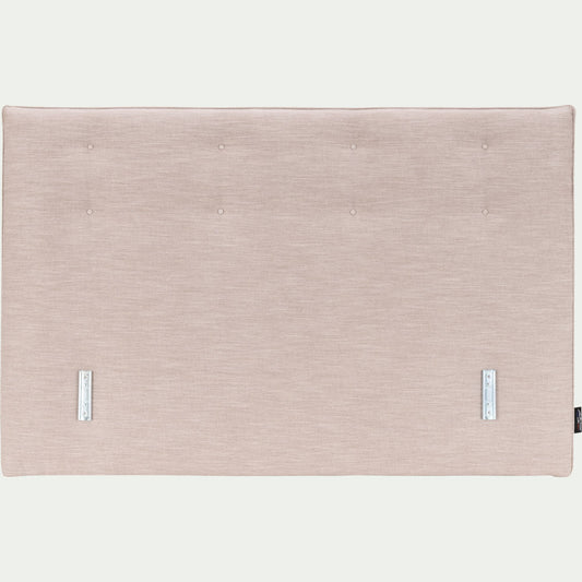 CARABA - Tête de lit en tissu texturé 140cm - écru
