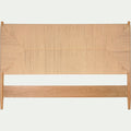 ESTACA - Tête de lit en chêne et corde L165cm - bois clair